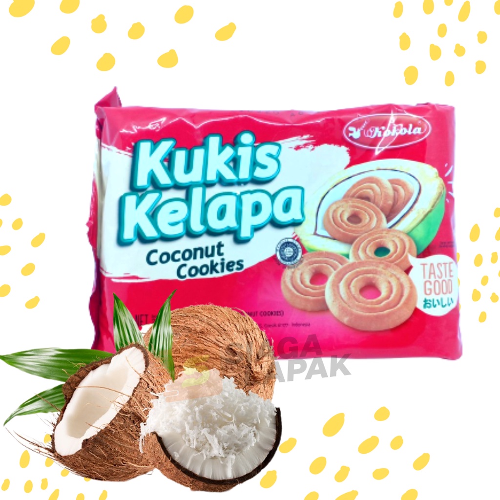 Biskuit Kukis Kokola All Varian Mochachino Butter Vanila Coconut 218gr