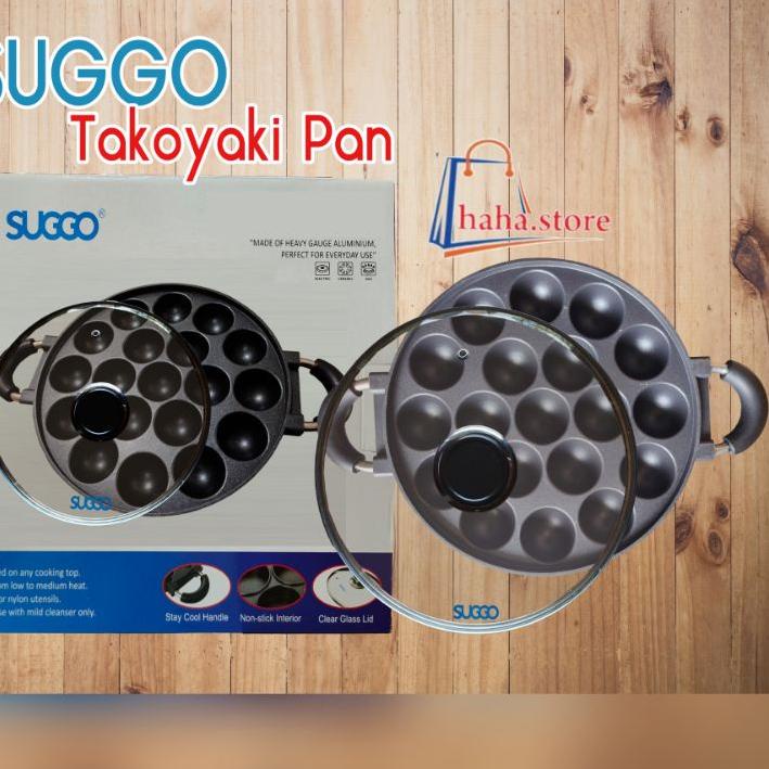 ✽ Cetakan takoyaki 19 lubang - Cetakan kue 19 lubang SUGGO - Cetakan 19 lubang Suggo - Cetakan Kue T