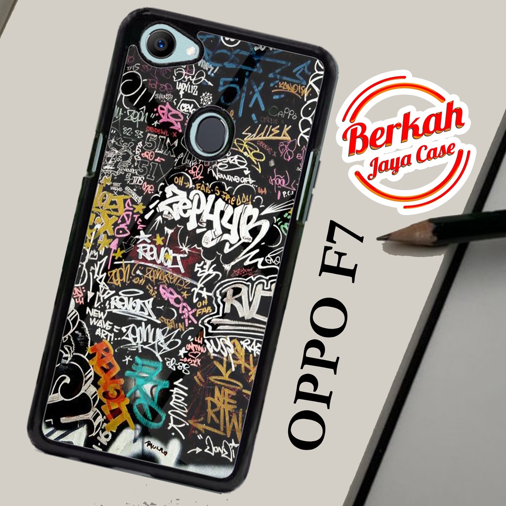 Case OPPO F7 Casing OPPO F7 Case terbaru GARFITY Keren Case aero Case Terlaris Casing Hardcase premi