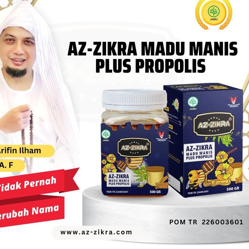 

❃ Azzikra Hutan Super / Azzikra Manis plus propolis 500gr Asli ♠