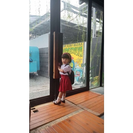 Baju Kostum Seragam Sekolah Anak Perempuan Bocil