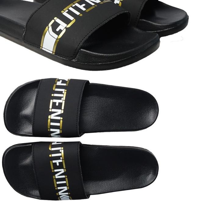 ❂ Guteninc - Sendal Sliper Bond Sandal Black ❆