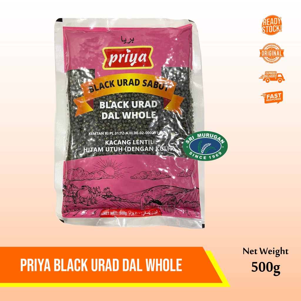 

PRIYA BLACK DAL WHOLE 500 GM