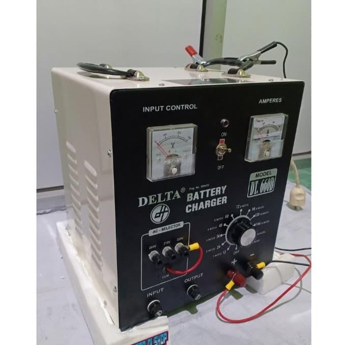 Terlaris Battery Charger Cas Aki Delta Dt660D 60A