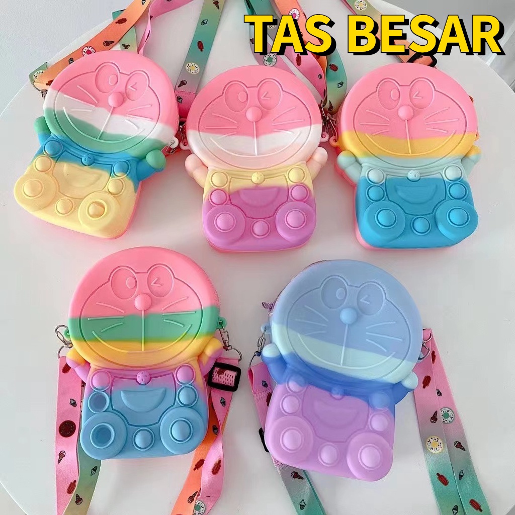 Tas Pop It Besar Tas Muat Hp Tas Selempang Pop It Tas Anak Penghilang Stress Tas Slempang Murah