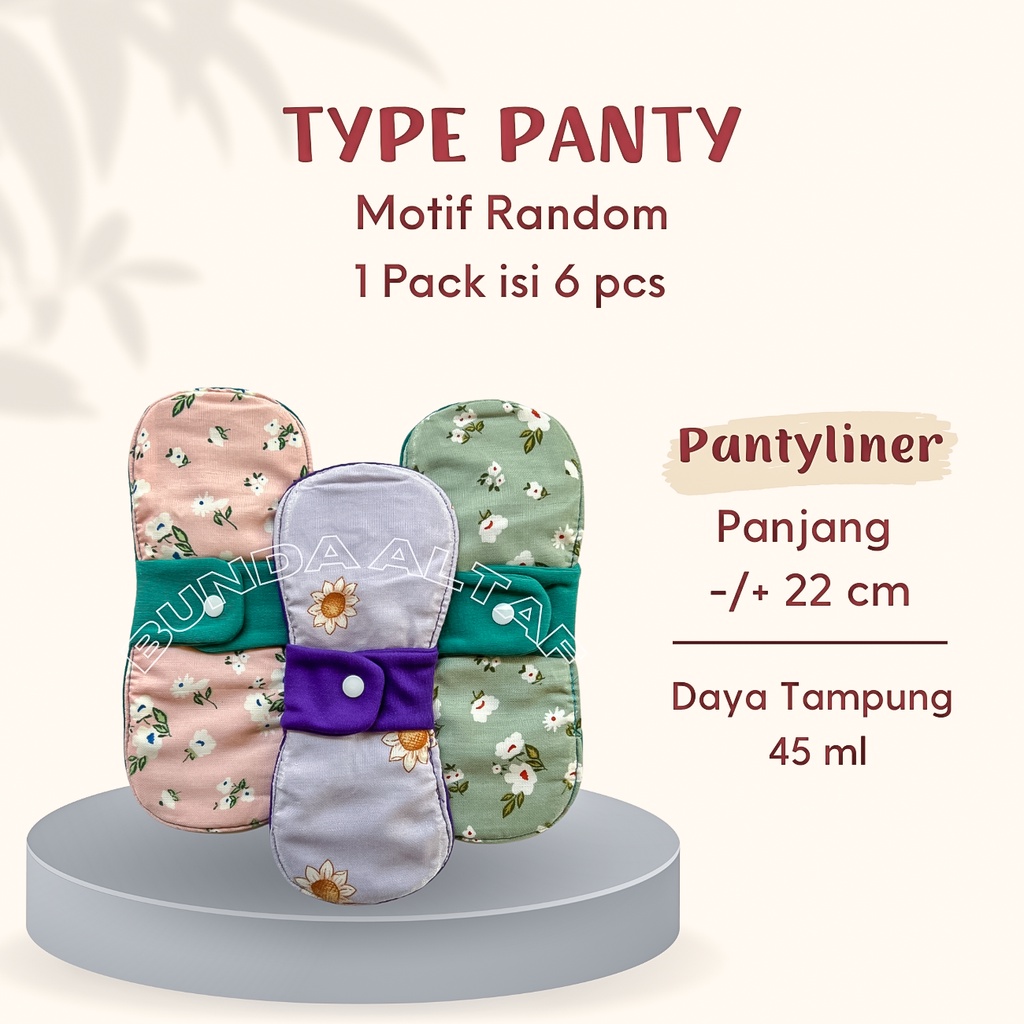 Pembalut Kain Wanita Night , Day , Panty / Menspad Murah Ayya [ Bunda Altaf ]