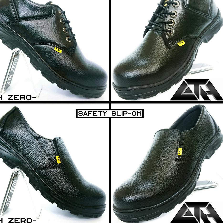 Terjamin  Sepatu Safety Semi Boot Pria Sepatu Kerja Safety Shoes Boots Sepatu Proyek Septi Bot Sefti