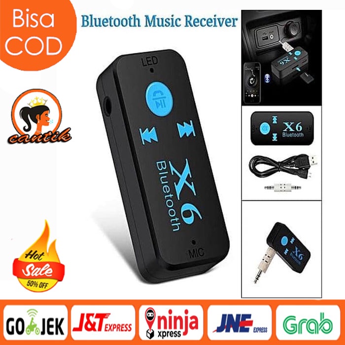 HC Receiver Bluetooth Wireless Audio Musix X6 / Bluetooth Receiver X6