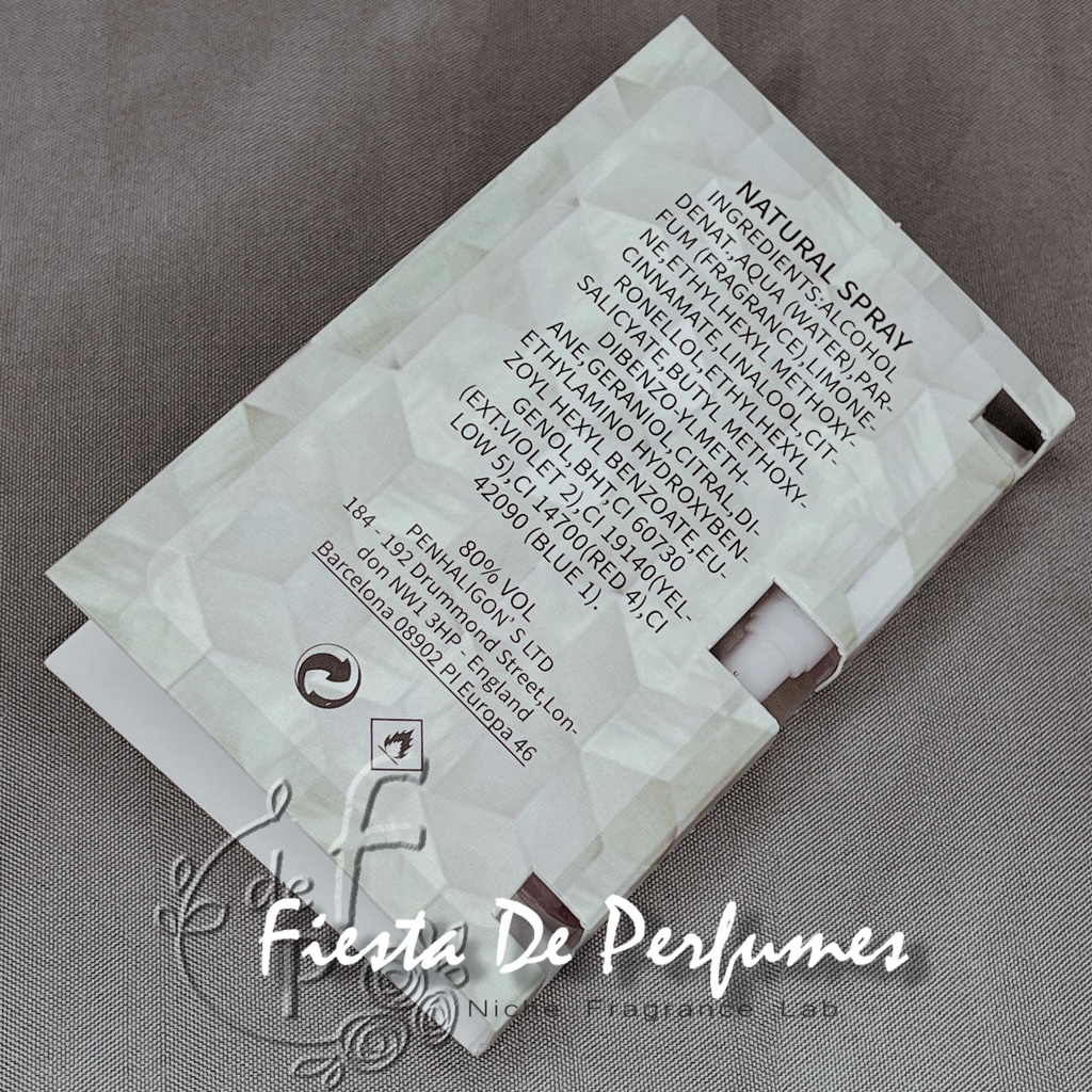 

Banikko76 Penhaligon'S Luna - 2Ml Tester Parfum Niche Mini - Fiesta De Perfume - Decant Vial Parfum