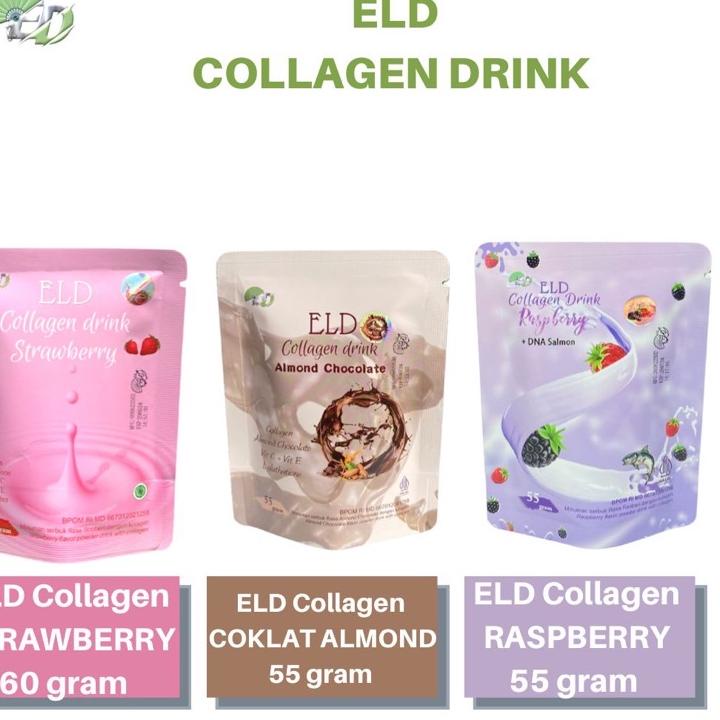 Pesan sekarang ELD COLLAGEN DRINK PEMUTIH & PELANGSING BPOM DISTRIBUTOR RESMI