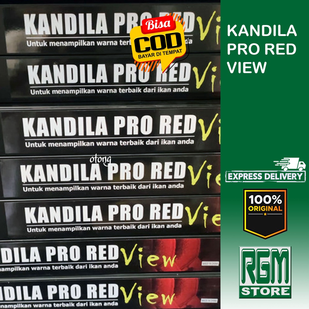 KANDILA PRO RED VIEW LAMPU LED TANNING TENING ARWANA AQUARIUM