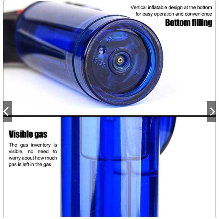 YUN Mall Firetric Korek Api Gas Butane Torch Jet Windproof LIGHTER