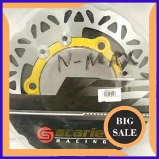 perkakas Piringan Disc Disk Cakram Depan NMax Variasi Scarlet Racing 140ZZ3