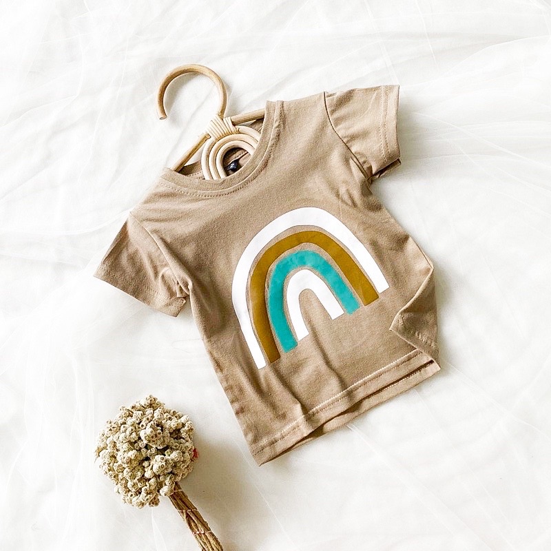 Kaos Anak Baju Anak Atasan Lengan Pendek Anak Laki Laki Cowok Perempuan Cewek Kids