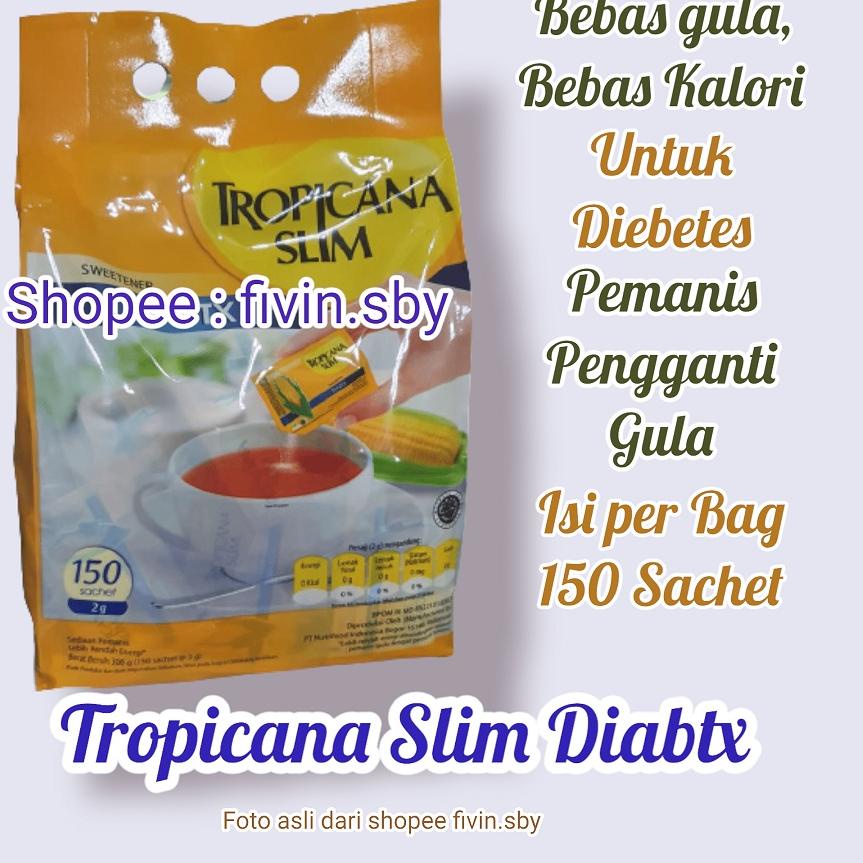 

♣ GULA TROPICANA SLIM DIABTX Diabet isi 150 SACHET ☼