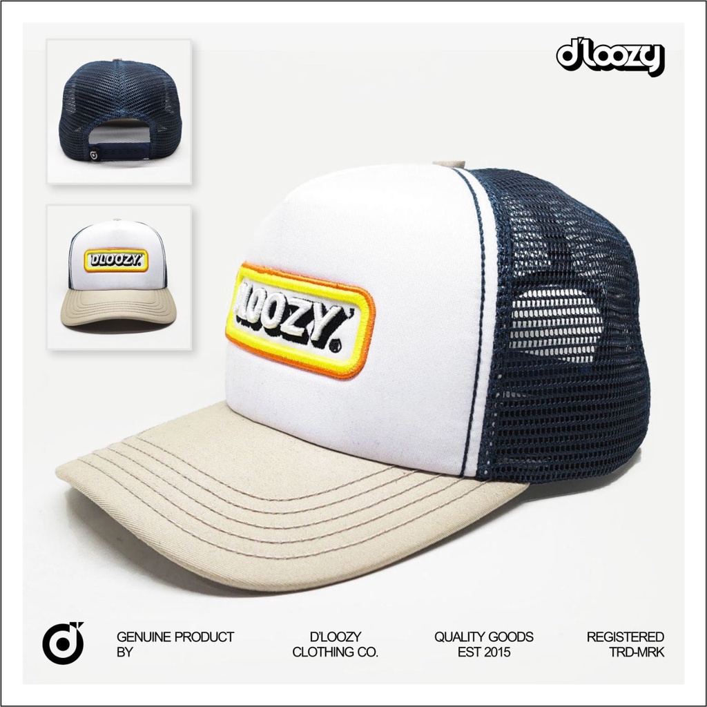 Dloozy Topi Trucker Jarng Pria Dewasa Original Dlz16