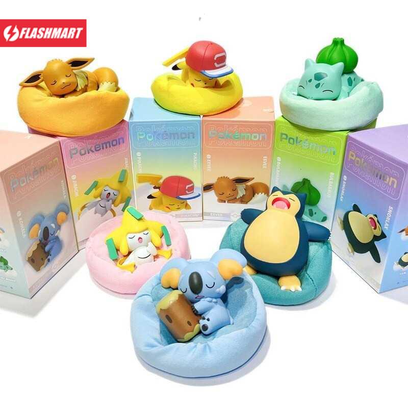 Flashmart OCDAY Mainan Anak Pokemon Sleeping Figures Children Toy - L144