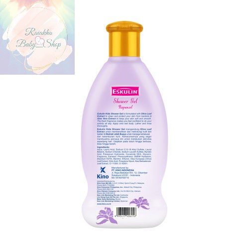 Eskulin Kids Shower Gel Rapunzel 250ml