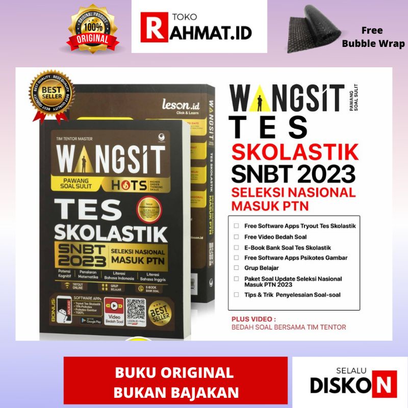 SIAP KIRIM WANGSIT PAWANG SOAL SULIT HOTS TES SKOLASTIK SELEKSI NASIONAL MASUK PTN SNBT 2023 2024 / 