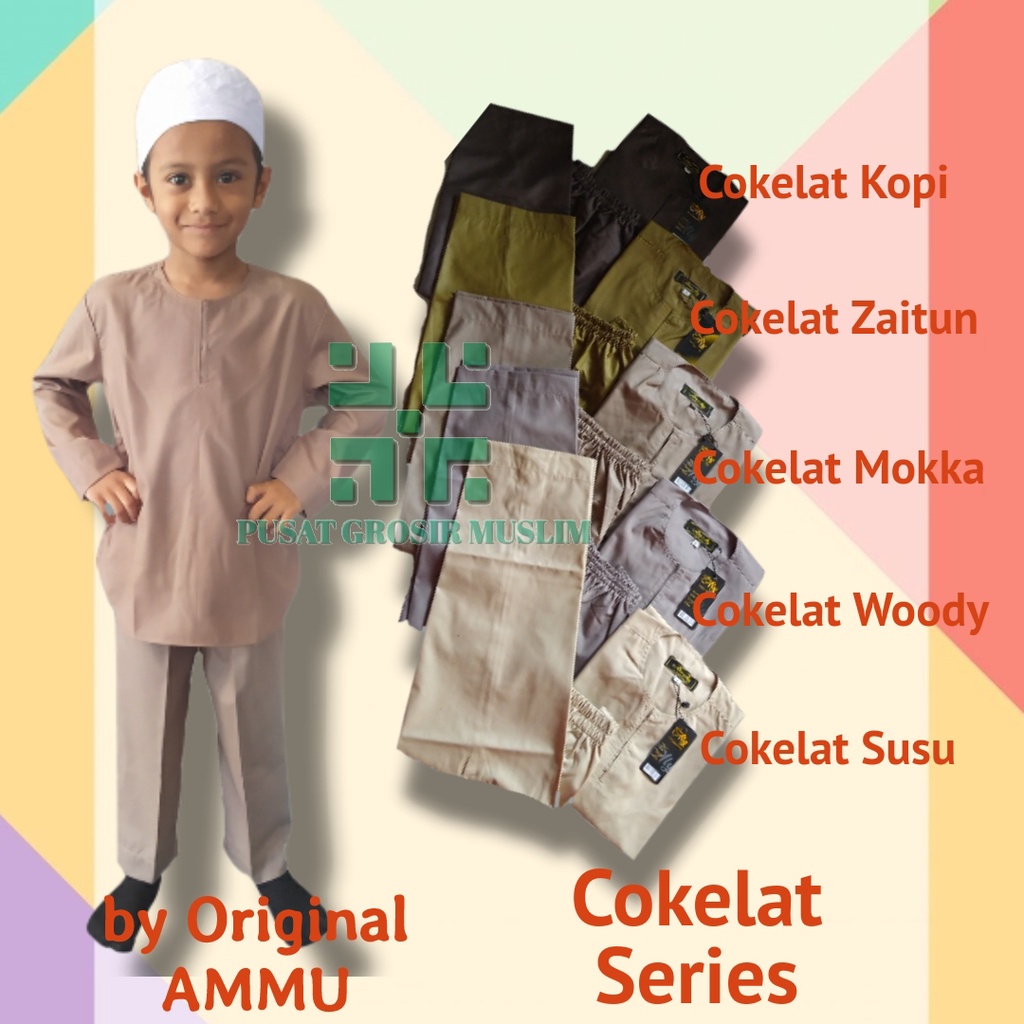 Grosir Baju Koko Setelan Anak Original Abu Ali by ammu Anak, Abu Ali Bahan Katun, Abu Aly collection