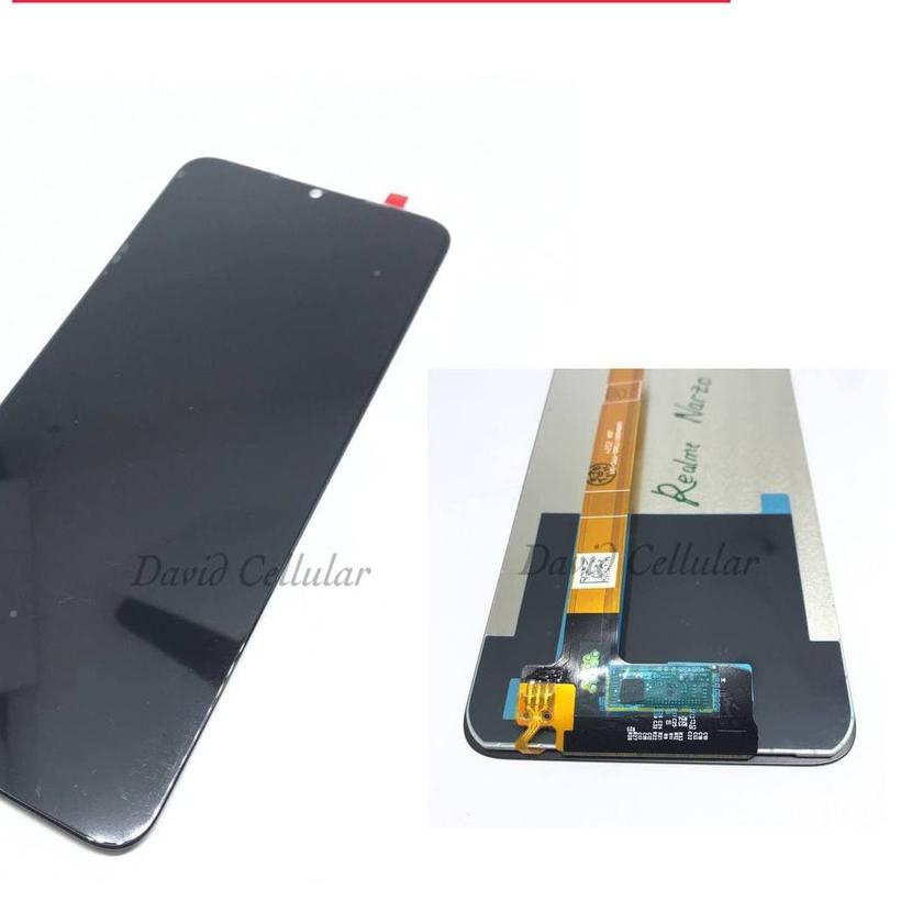 ❅ LCD TOUCHSCREEN REALME NARZO 30A FULLSET ✲