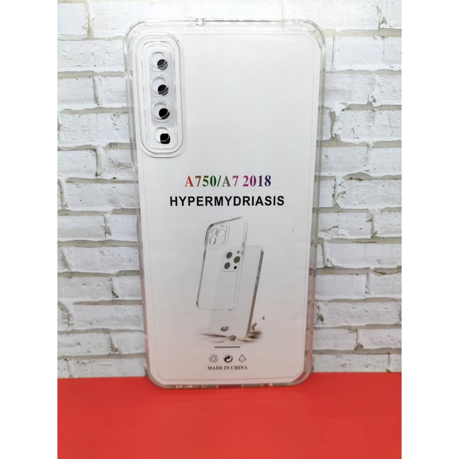 SOFTCASE BENING TRANSPARAN + PROTECT CAMERA SAMSUNG A7 2018 {NUSA}
