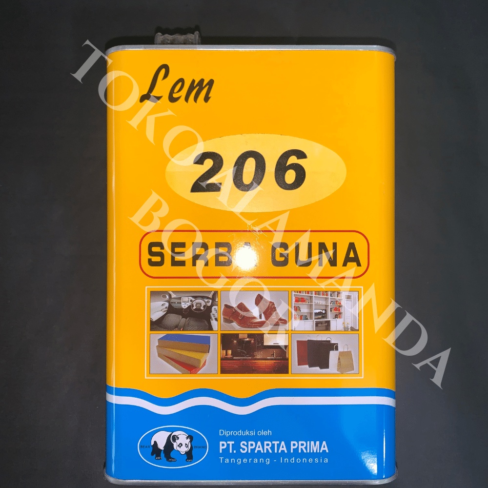 

Lem 206 Aibon Serbaguna Kulit Karet Kayu HPL Sepatu Mebel Vinyl Karpet