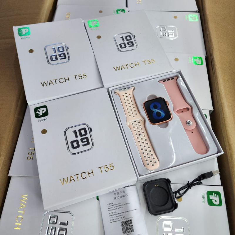 Trendy Jam Tangan Unisex Smartwatch T55 T500 Original