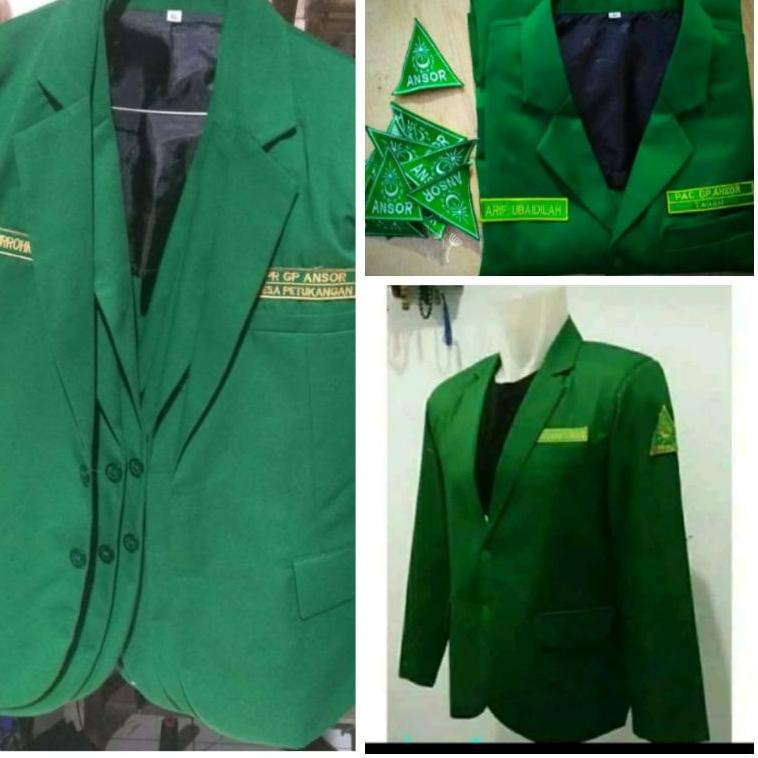 Jas Ansor lengan panjang, jas Ansor, jas Ansor Bellini, jas Ansor soekarno, jas Ansor pendek TERBAIK