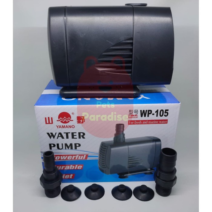 Terlaris Aerator Terbaik Yamano Wp 105 Naik 3 Meter Pompa Air Kolam Ikan Celup