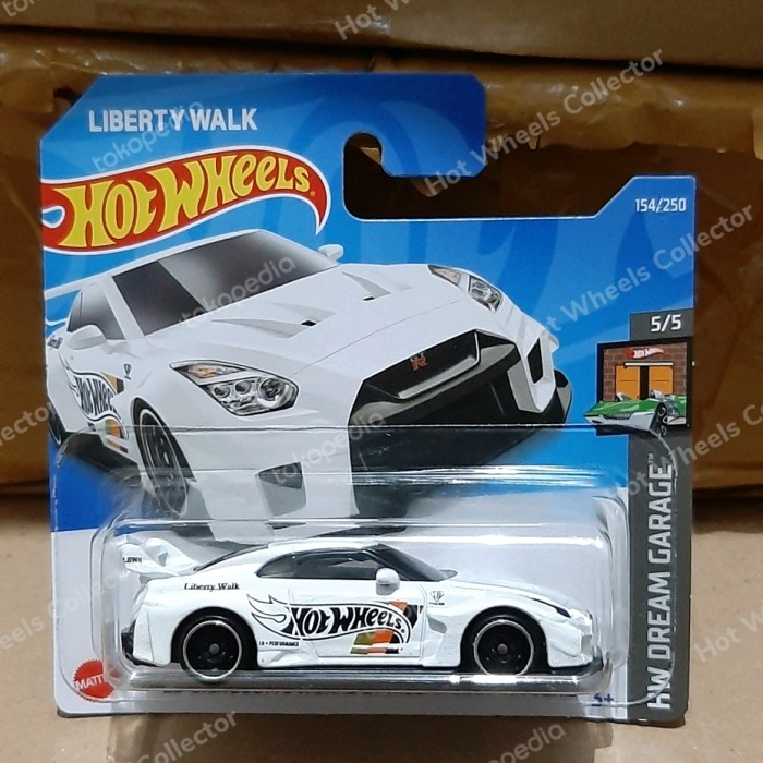HOTWHEELS NISSAN GTR R35 LBWK SHORT CARD TERBARU