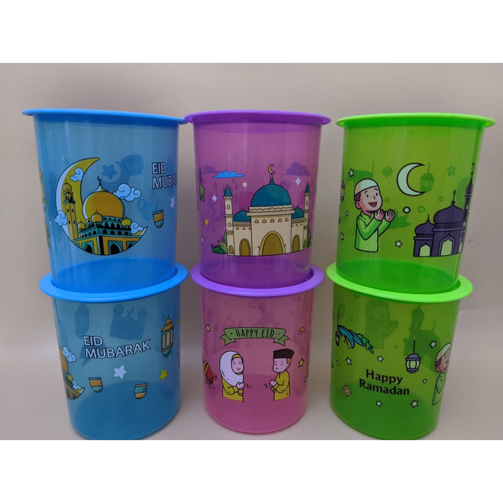 Toples Plastik 1,25 kg / Toples Jajan Lebaran / Toples Miao / Toples Plastik Murah