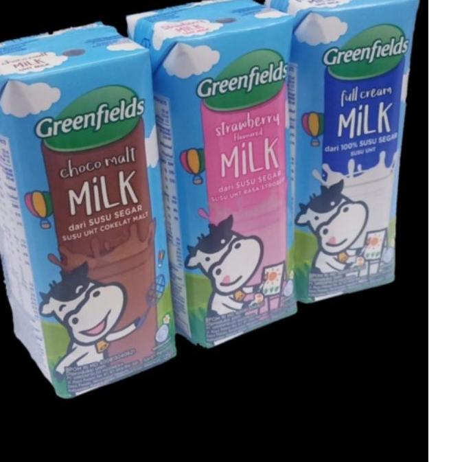 

➸ SUSU GREENFIELD UHT 125ML | ISI 40PCS ➱