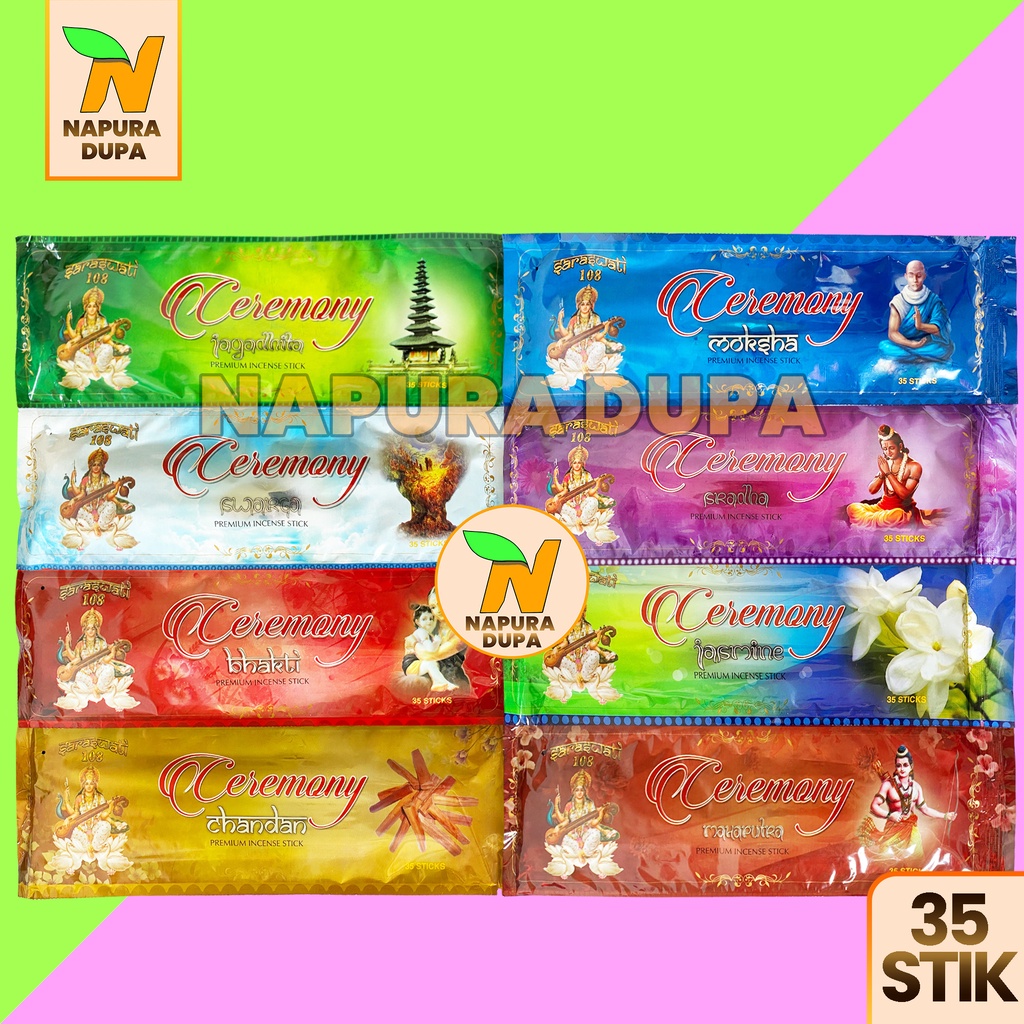 Dupa harum Ceremony pouch 35 Saraswati 108 stik hio renteng