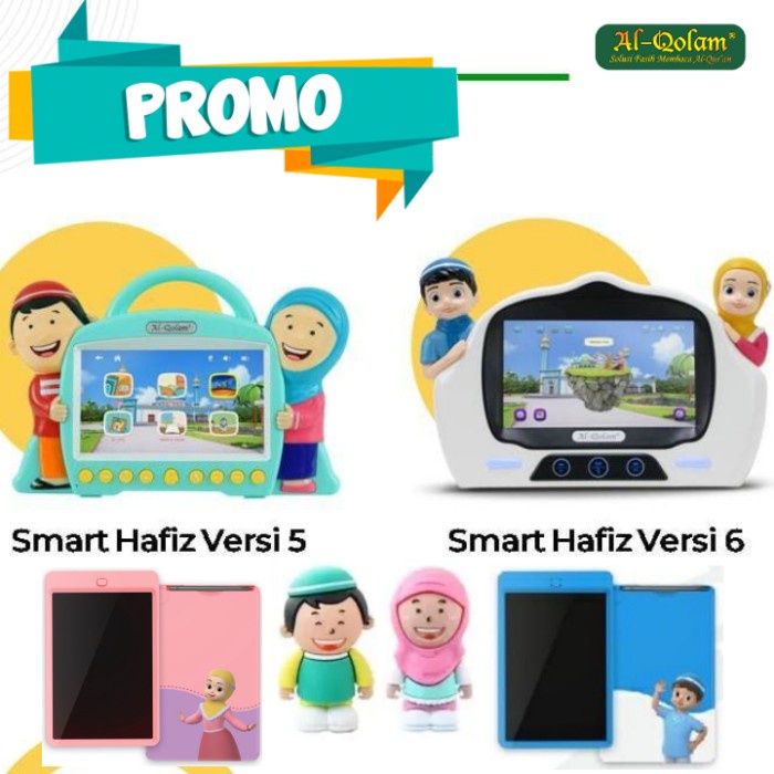 Terlaris Smart Hafiz Versi 6 New + Usb Smart Hafidz Ori Garansi Resmi Alqolam