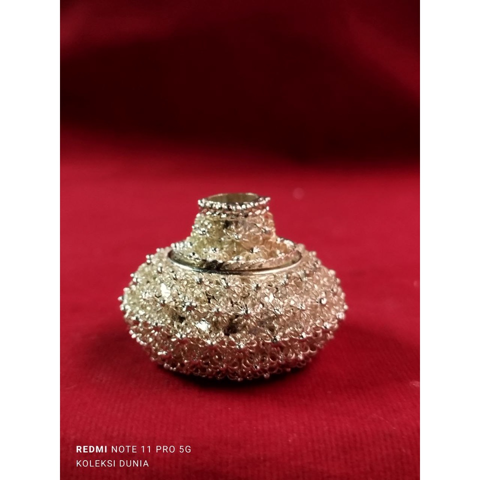 Mendak selut keris mrutu sewu sepuh perak