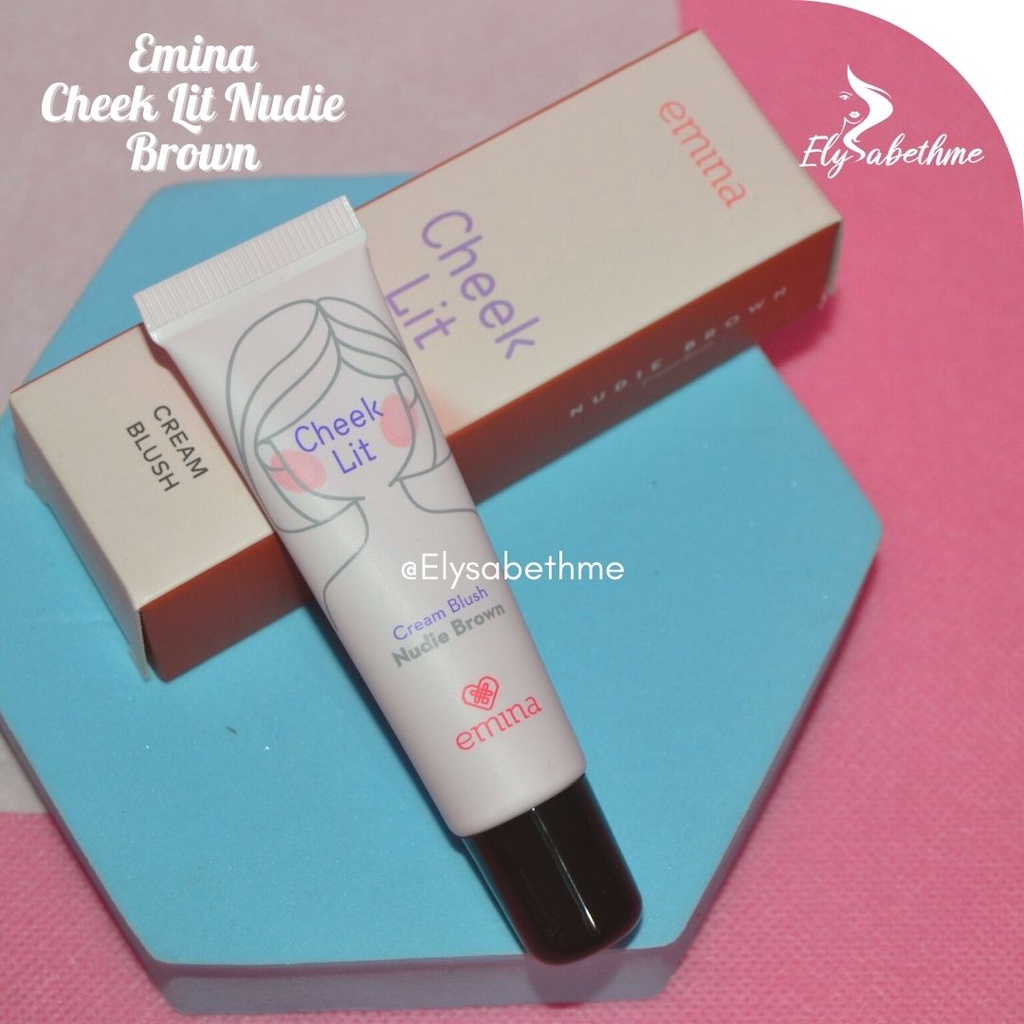 ✿ELYSABETHME✿ ˜”*°• emina •°*”˜. Emina blush on cream perona pipi bentuk cream hasil natural makeup mudah diblend blending