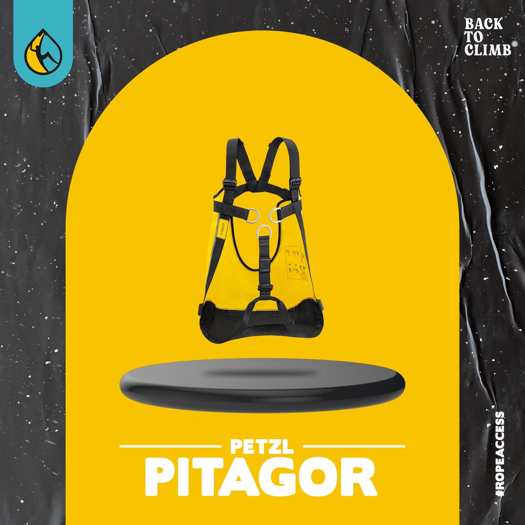 PETZL Pitagor Evacuation Triangle For Safety Rescue