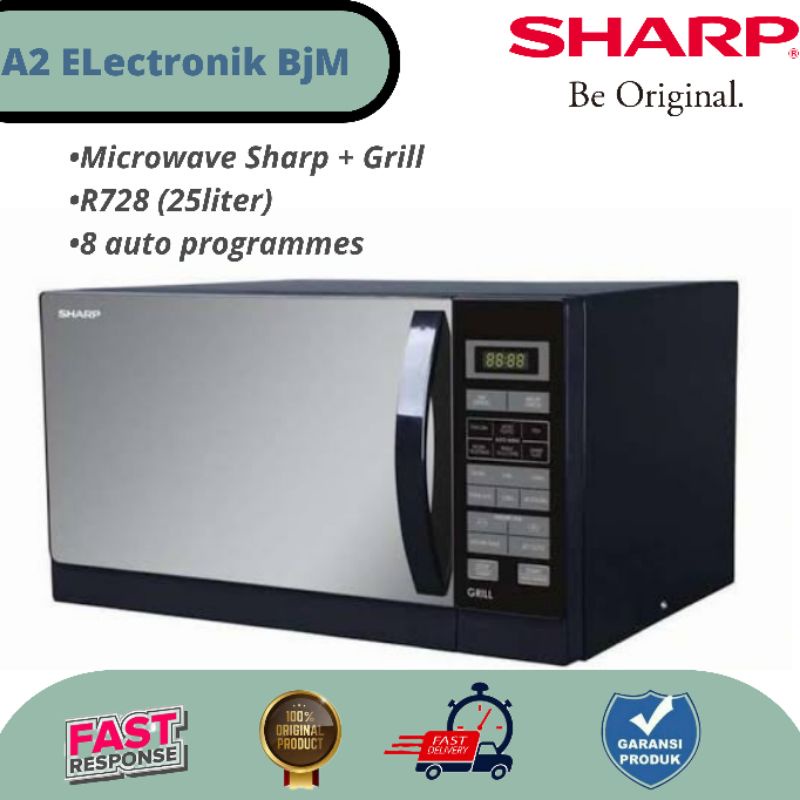 microwave sharp r728