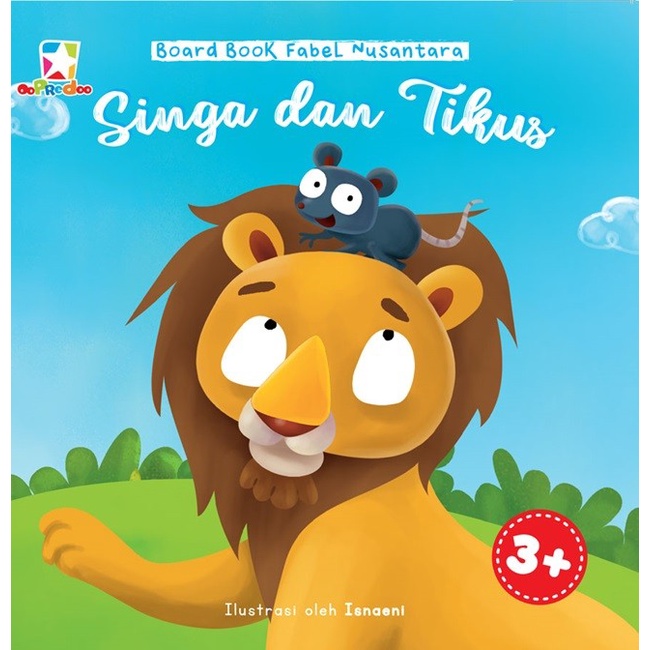 Opredo Board Book Fabel Nusantara: Singa Dan Tikus