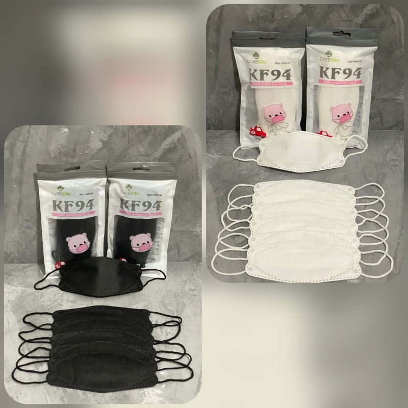 Masker Kf94 Anak Careion Polos