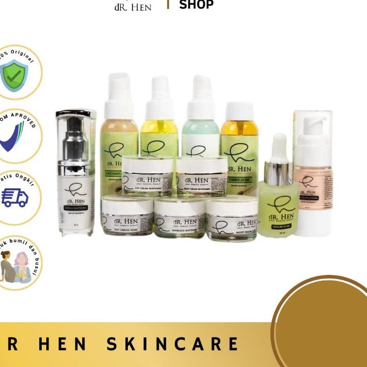 ➵ Dr Hen Clinic Skincare Original by Dr. Richard Lee ♨