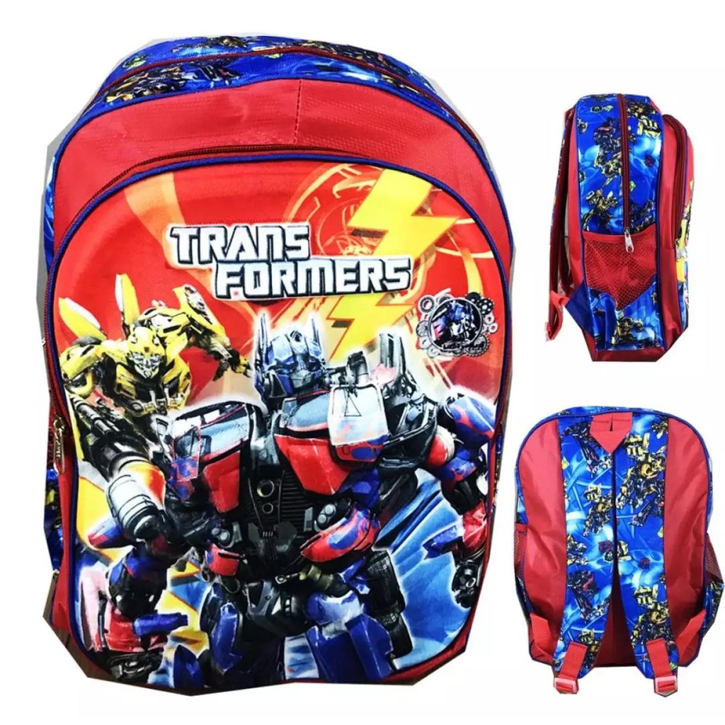 Ransel Karakter Transformers Kode K20 ( HARGA GROSIR ) Tas Anak Sekolah Model Gendong