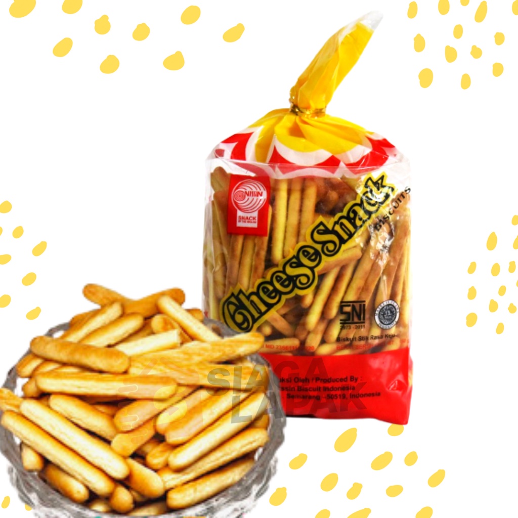 Biskuit Cheese Snack Bening Buntel Nissin 150gr Stik Rasa Keju