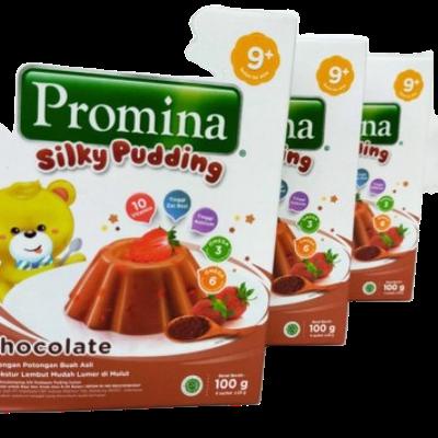 

Good PROMINA SILKY PUDDING CHOCOLATE 100 G , PROMINA PUDDING COKLAT 100 G (4 SACH @ 25G) ,PROMINA PUDING