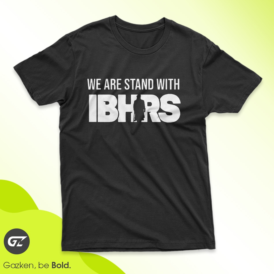 Gazken Kaos We Are Stand With IBHRS Imam besar Habib Rizieq Shihab Baju Dakwah Islami