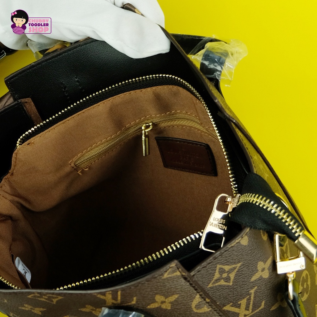 GLORYKIDZ BA2308 Tas Tangan Wanita Tas Wanita Lady Handbag Tas Selempang LV Branded Import