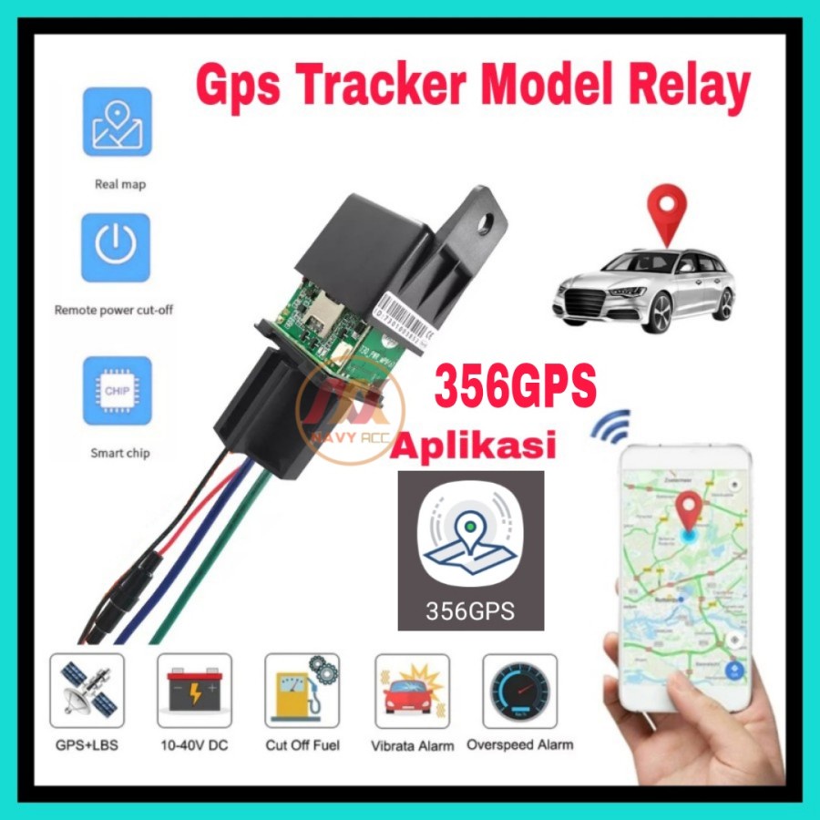 NS - GPS Tracker Mobil / Motor Engine Cut Off Model RELAY LK720