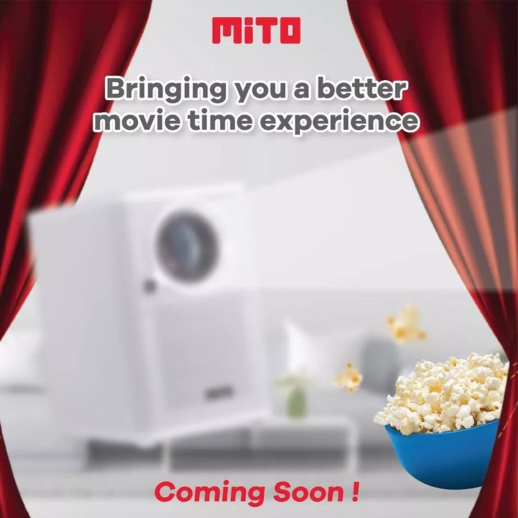 Mito Projector Multimedia Stream 2 - Smart Projector P200 / P-200 / P 200 Original Garansi Resmi