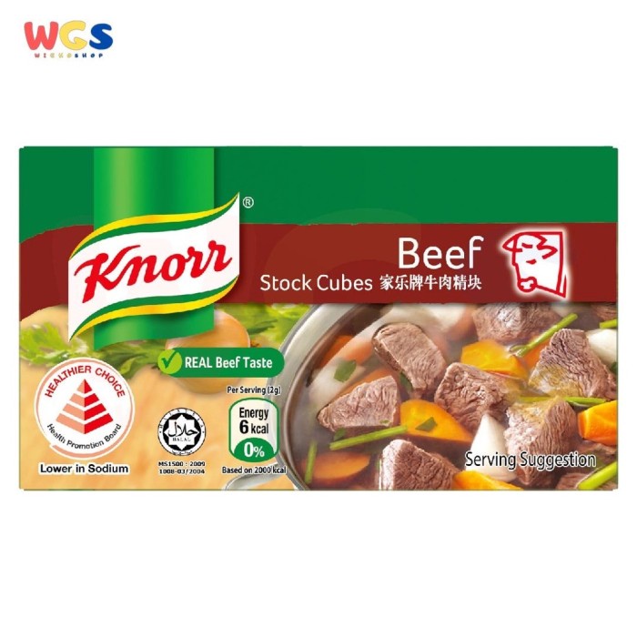 

Populer Knorr Boost Of Flavour Beef Stock Cubes 60gr